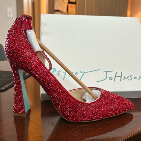 Betsey Johnson Shoes - BRAND NEW! Ramsey Red Betsey Johnson Heels